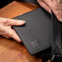 Disabled Blue Badge Parking Permit Wallet Made From Recycled Bottles In Black, thumbnail 5 of 10