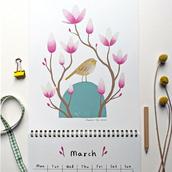 2026 Illustrated Wall Calendar, 5 of 8