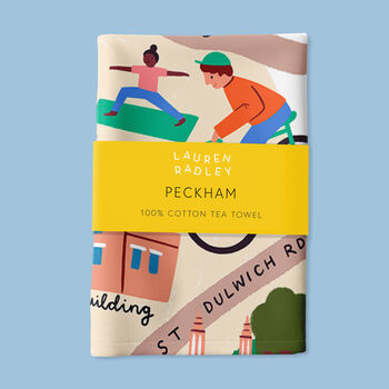 Peckham Map Tea Towel, 2 of 3