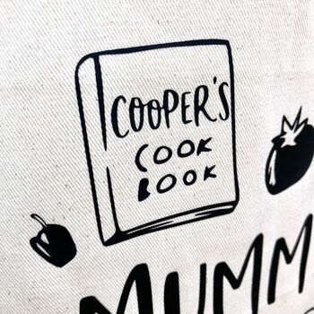 Personalised 'Mummy's Little Chef' Apron, 4 of 11