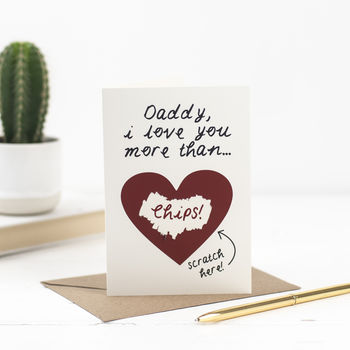 Personalised Fathers Day Scratch Card, 3 of 7