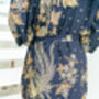 Midnight Purple Kimono Robe, thumbnail 5 of 7