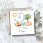 Farm Animals 3rd Birthday Card, 1st 2nd Birthday Card For Son, Daughter, Any Relationship, thumbnail 5 of 7