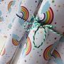 Rainbow Gift Wrapping Paper Or Gift Wrap Set With Card, thumbnail 7 of 11