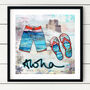 Aloha Board Shorts Print, thumbnail 3 of 5