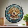 Goldendoodle Memorial Suncatcher, thumbnail 6 of 6