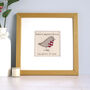 Personalised Robin Christmas Or Birthday Card For Him Or Her, thumbnail 4 of 12