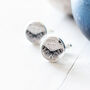 Black And White Butterfly Cufflinks, thumbnail 1 of 9