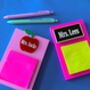 Personalised Sticky Note Holder – 3D Printed Teacher Gift, thumbnail 2 of 2