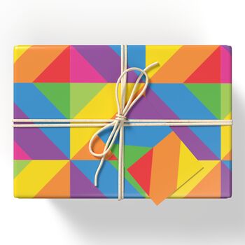 Colourful Wrapping Paper Set, 2 of 6
