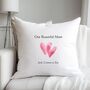 Our Mum Cushion Personalised, thumbnail 1 of 2