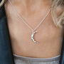 Moon With Star Pendant Necklace, thumbnail 1 of 4