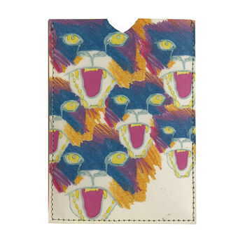 Angry Tigers Leather Passport Sleeve, 2 of 2