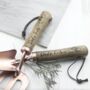 Personalised Luxe Copper Trowel And Fork, thumbnail 1 of 4