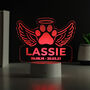 Personalised Pet Memorial LED Light, thumbnail 9 of 9