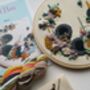 Modern Abstract Embroidery Kit, thumbnail 5 of 5