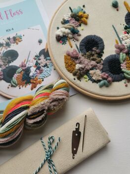 Modern Abstract Embroidery Kit, 5 of 5