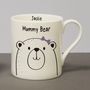 Bear Family Personalised Mugs, thumbnail 4 of 5