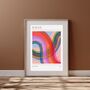 Dolly Parton Abstract Song Painting Art Print, thumbnail 3 of 4