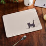 Cat Placemats, Set Of Four, thumbnail 5 of 5