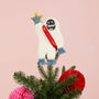 Personalised Yeti Christmas Tree Topper, thumbnail 1 of 2