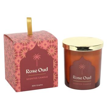 Arabian Nights Scented Candle – Cardamom, Rose Or Amber, 7 of 12