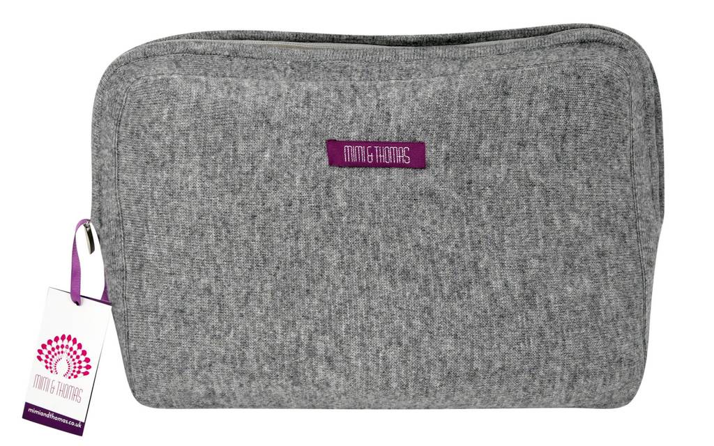 pure cashmere travel set eye mask blanket pillow socks by mimi & thomas
