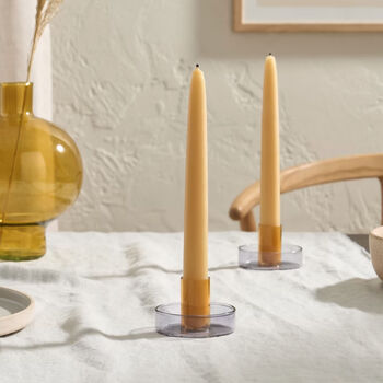 Duo Tone Glass Candleholder, 5 of 10