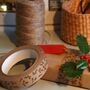 Merry Christmas And Foliage Kraft Paper Tape 50m, thumbnail 4 of 7