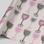 Wine Pattern Gift Wrap, thumbnail 4 of 8