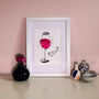 Rosé Wine Art Print, thumbnail 6 of 12