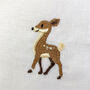 Children’s Woodland Embroidered Oblong Nursery Cushion, thumbnail 4 of 5