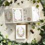 Cottage Garden Wedding Concertina Invitations, thumbnail 4 of 7