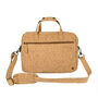Personalised Cork Leather Compact Laptop Satchel, thumbnail 7 of 9