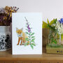 Red Fox Bone China Teabag Tidy, thumbnail 5 of 5