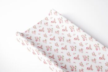 Rose Blossom Baby Anti Roll Wedge Changing Mat, 2 of 3