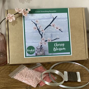 Cherry Blossom Beaded Craft Kit, 3 of 5