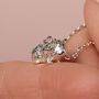 Personalised Guinea Pig Sterling Silver Necklace, thumbnail 2 of 11