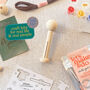 Make Your Own Pirate Wooden Peg Doll Kit, thumbnail 8 of 9