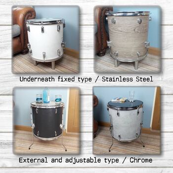 Real Drum Table Large Various Colours, 7 of 11