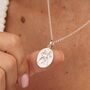 Gemini Zodiac Necklace, Sterling Silver Or Gold Plated, thumbnail 1 of 10