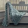 Chunky Blanket Arm Knitting Kit, thumbnail 1 of 10