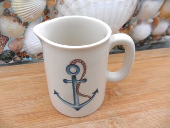 Cream Jug In Nautical Anchor Design, 3 of 12