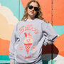 Mrs Whippy Women's Ice Cream Graphic Sweatshirt, thumbnail 2 of 4