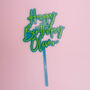 Personalised Happy Birthday Cake Topper, thumbnail 4 of 4