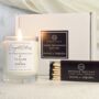 Wedding Gift Personalised Wedding Candle Gift Set, thumbnail 1 of 5