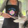 Personalised Jubilee Apron Recycled And Organic Cotton, thumbnail 1 of 2