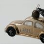 Hanging Vintage Gold Car Christmas Tree Decoration, thumbnail 4 of 4