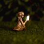 Solar Boy And Girl Garden Firefly Jar Outdoor Ornament, thumbnail 8 of 12