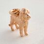Labradoodle Silver Dog Charm, thumbnail 6 of 12
